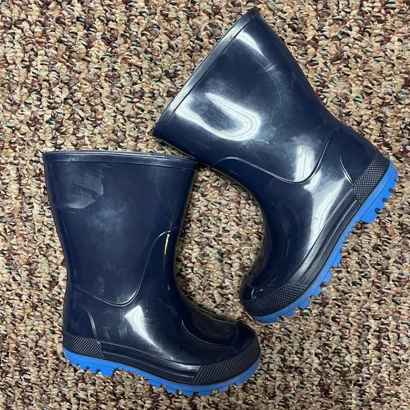 Infant/Toddler Blue Rain Boots Size 5-6, Unknown Brand - Picture 8 of 9